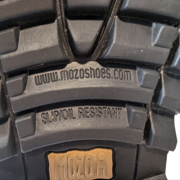 Mozo Men's Black Slip/Oil Resistant Ankle Boot Size 13. - Picture 8 of 9